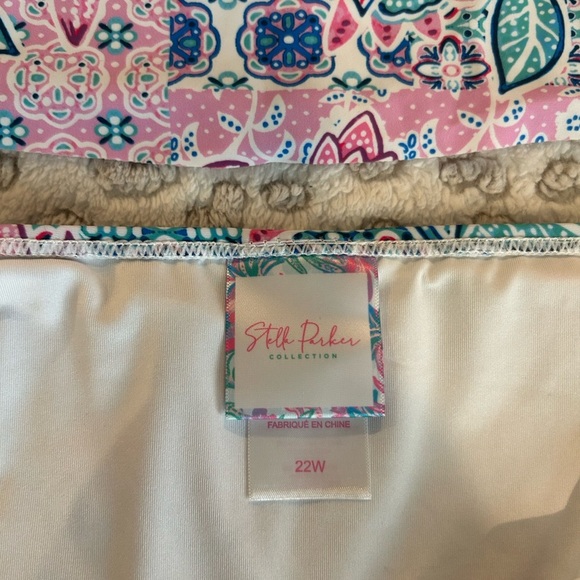 NWT  Women’s Plus Size 22W floral tankini Swim Set - Picture 4 of 10